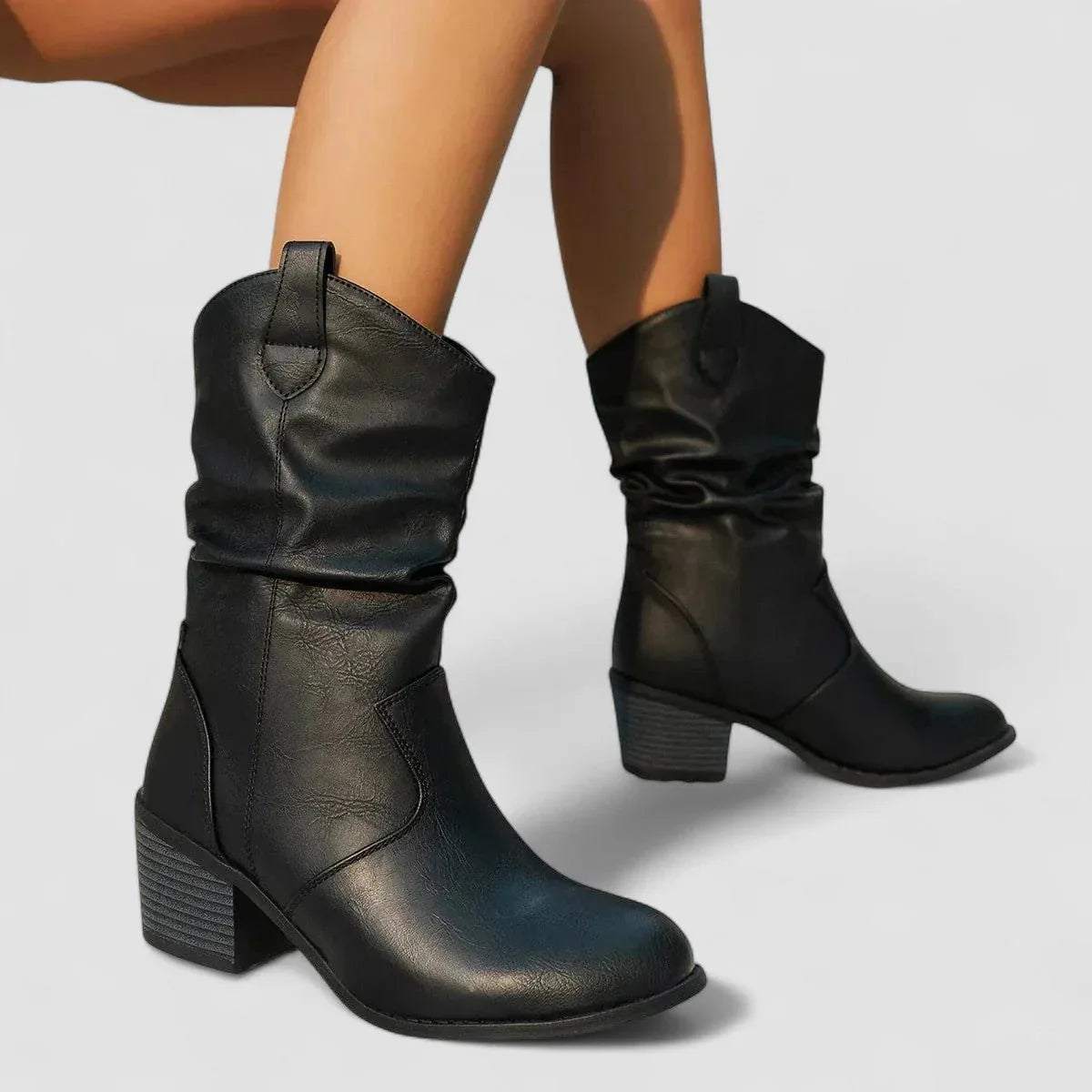 María Silvia | Botas de Piel Cómodas