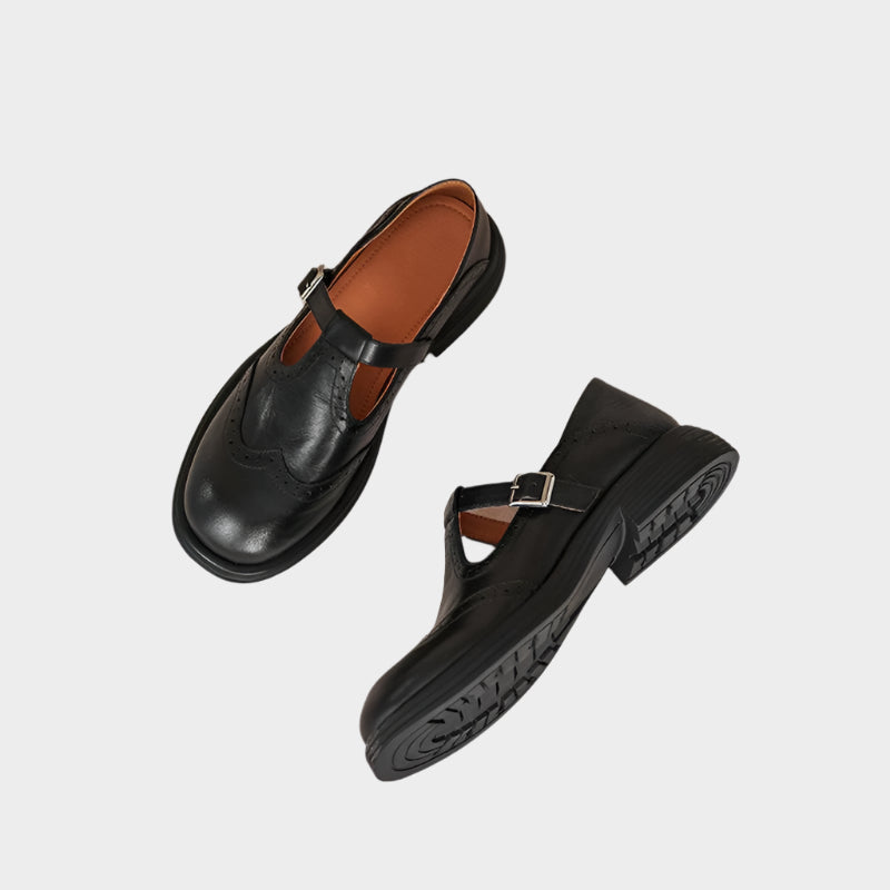 Rosario Pilar | Mocasines Clásicos con Hebilla