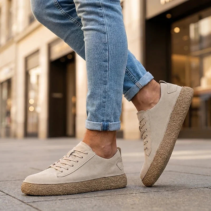 Vittorino | Sneakers Camoscio Vintage