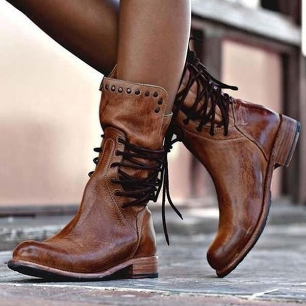María Susana | Botas con Cordones