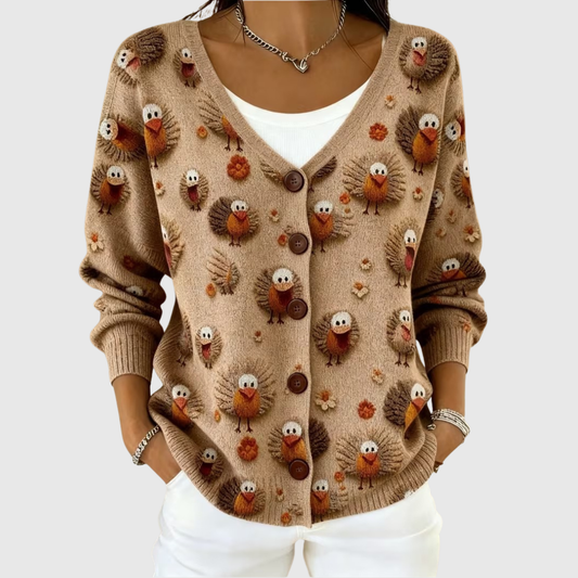 María Consuelo | Chaqueta de Punto con Botones