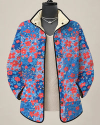 Ana Laura | Chaqueta Acolchada Floral Patchwork