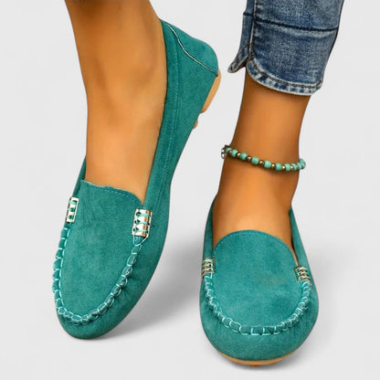 Felisa | Mocasines Ortopédicos con Detalle Metálico