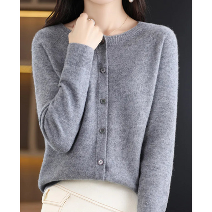 Mercedes | Chaqueta de Punto de Lana Merino