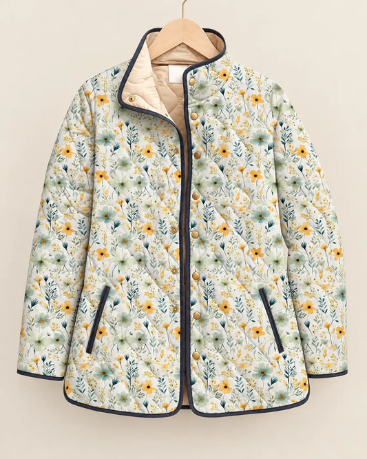 Sofía | Chaqueta Acolchada Jardín en Flor