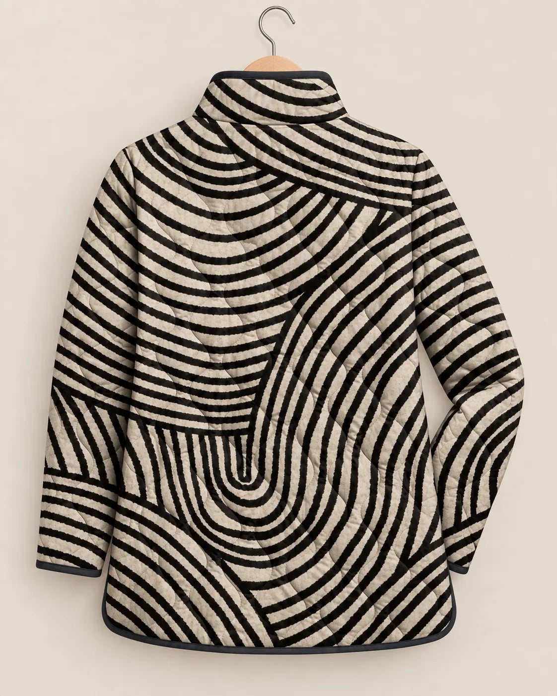 Alba | Chaqueta Acolchada Espiral Moderna