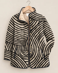 Alba | Chaqueta Acolchada Espiral Moderna