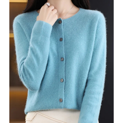 Mercedes | Chaqueta de Punto de Lana Merino