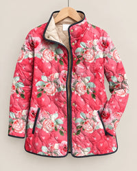 Lidia | Chaqueta Acolchada de Rosas