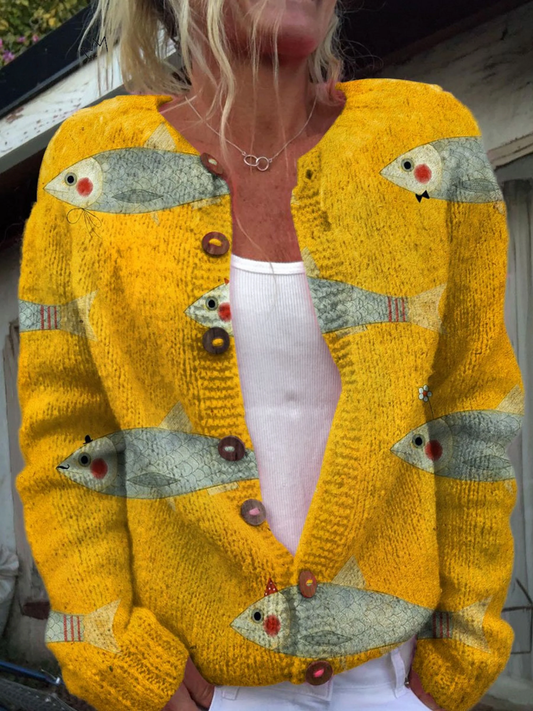 María Nuria | Chaqueta de Punto Vintage