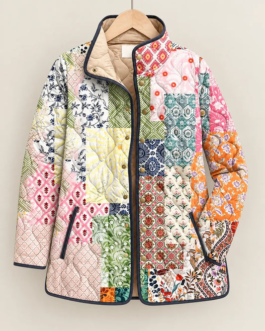 Sara | Chaqueta Acolchada Patchwork