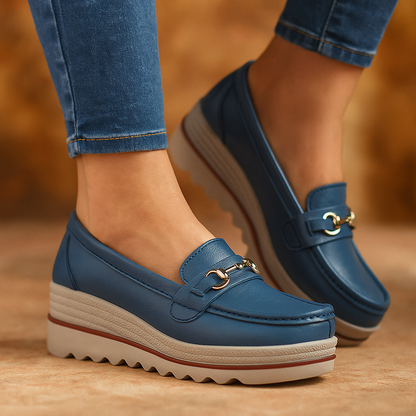 Ascensión | Mocasines Ortopédicos con Hebilla Metálica
