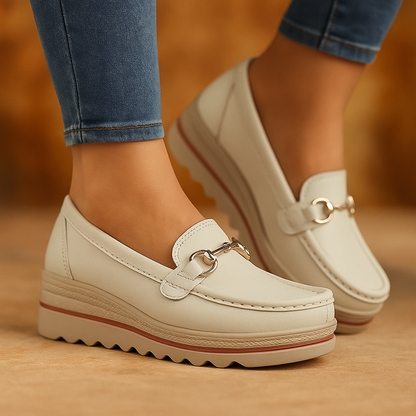 Ascensión | Mocasines Ortopédicos con Hebilla Metálica