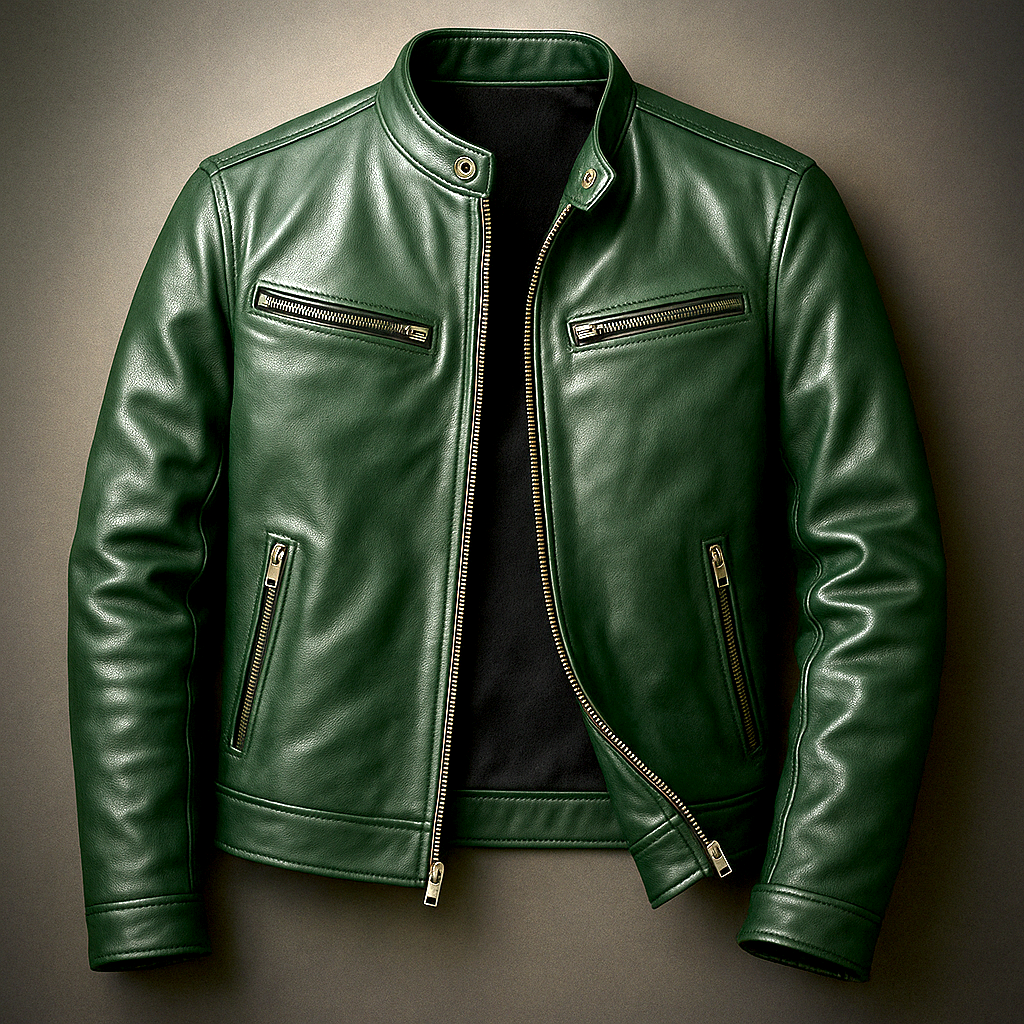 Guillermo | Chaqueta de Cuero Vintage