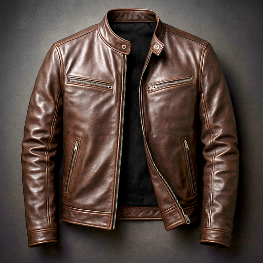 Guillermo | Chaqueta de Cuero Vintage