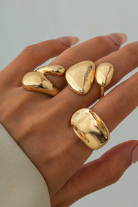 Anillos Irregulares de Metal