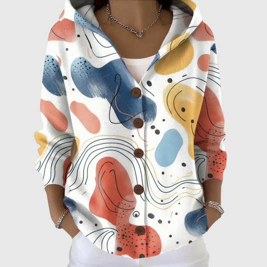 María Jesusa | Chaqueta de Punto con Capucha