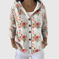 Mari Sol | Chaqueta de Punto con Capucha