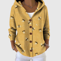 Rosa Mari | Chaqueta de Punto con Capucha