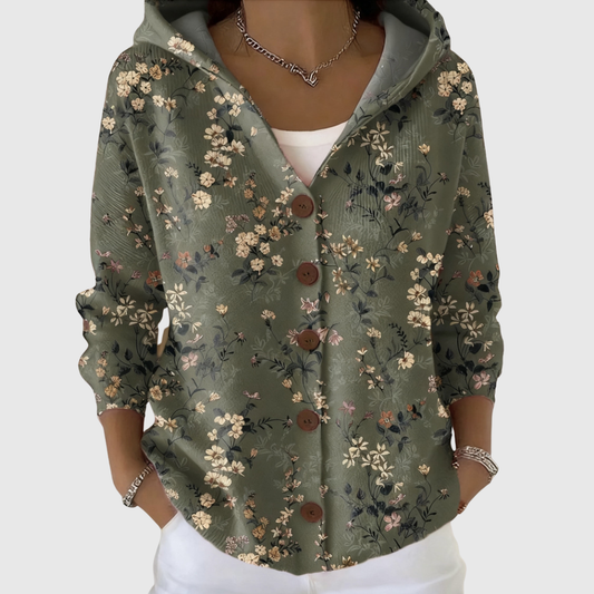 Ana Cristina | Chaqueta de Punto con Capucha