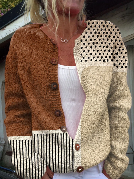 María Reyes | Chaqueta de Punto Vintage