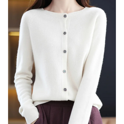 Mercedes | Chaqueta de Punto de Lana Merino