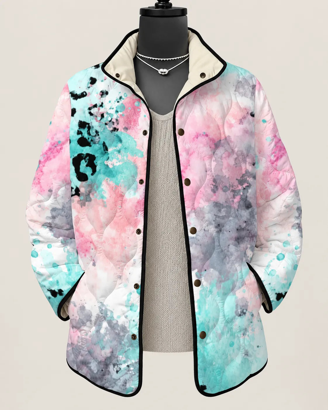 Sara | Chaqueta Acolchada Patchwork