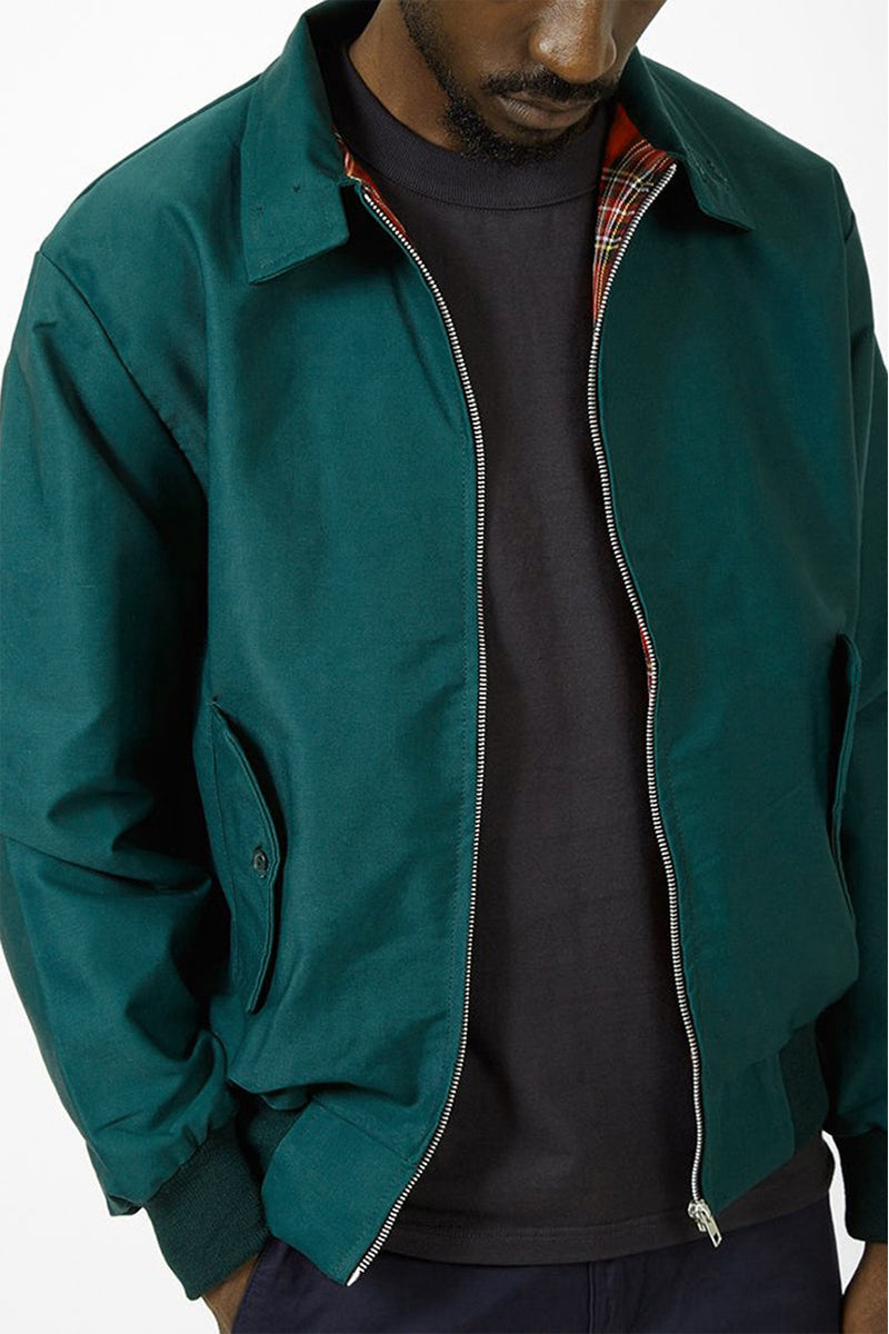 Hernán | Chaqueta Harrington con Forro Tartán