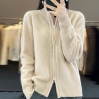 Pilar | Chaqueta de Punto Suave con Cremallera