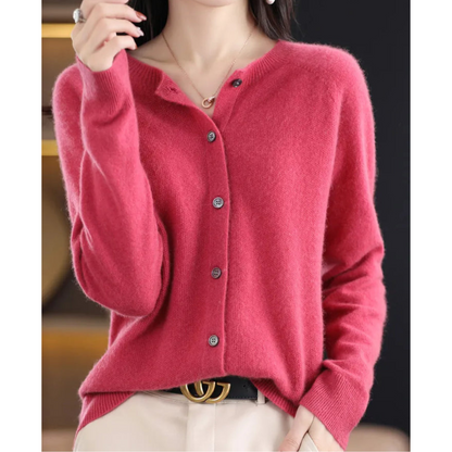Mercedes | Chaqueta de Punto de Lana Merino