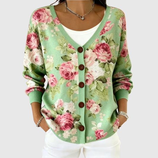 María Luz | Chaqueta de Punto con Botones