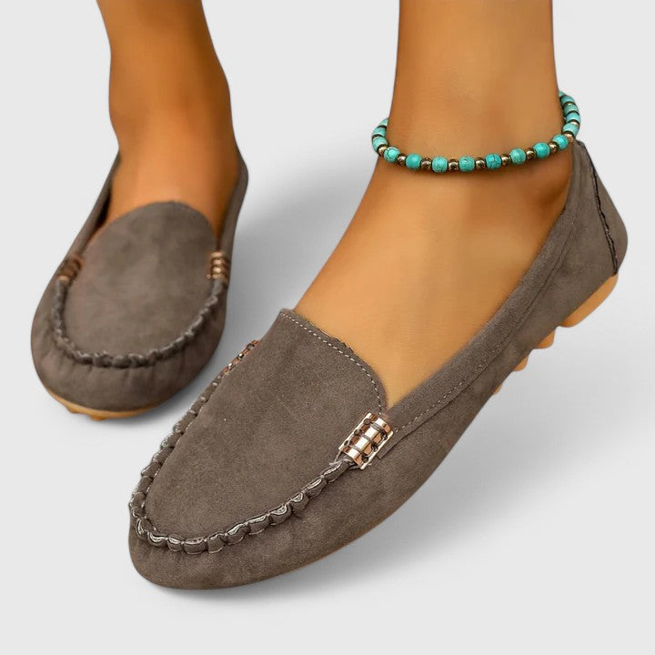 Felisa | Mocasines Ortopédicos con Detalle Metálico