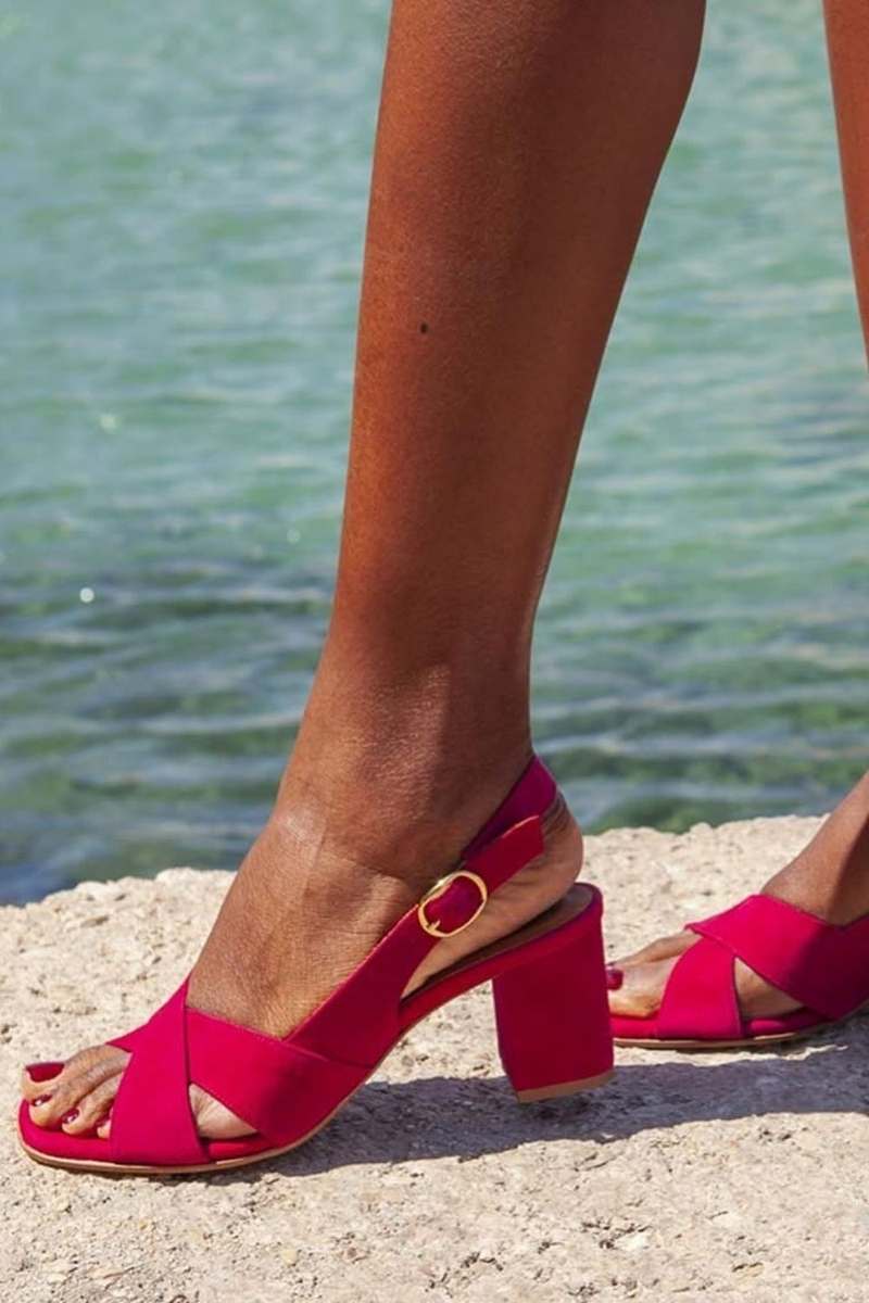 Celia | Sandalias de Verano Azul