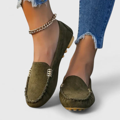 Felisa | Mocasines Ortopédicos con Detalle Metálico