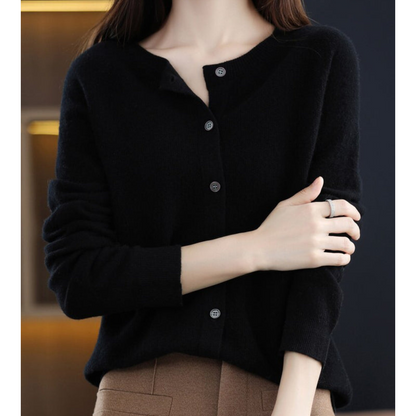 Mercedes | Chaqueta de Punto de Lana Merino