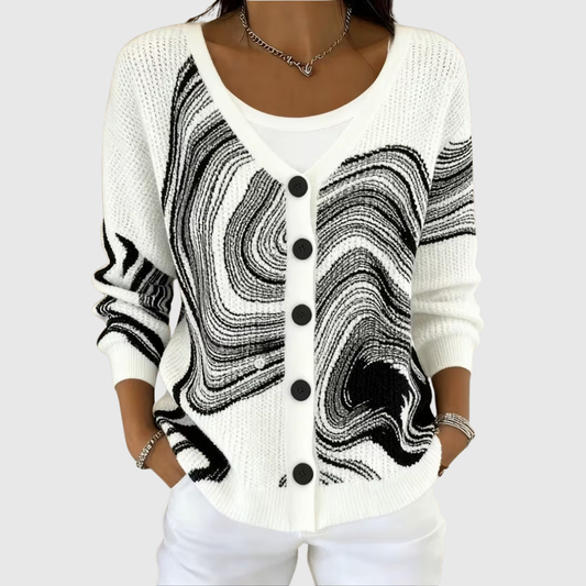 María Sol | Chaqueta de Punto con Botones