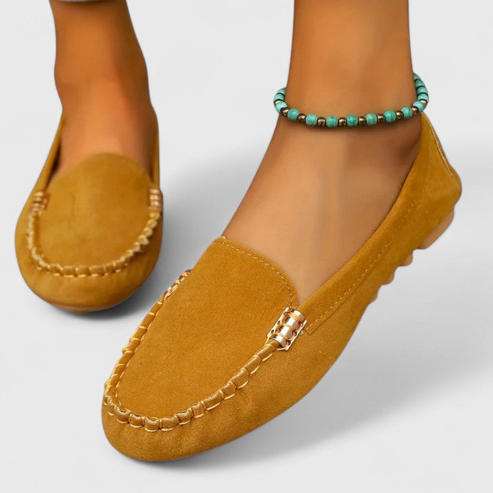 Felisa | Mocasines Ortopédicos con Detalle Metálico
