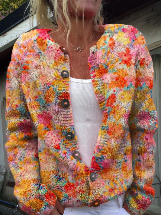 Mari Reyes | Chaqueta de Punto Vintage