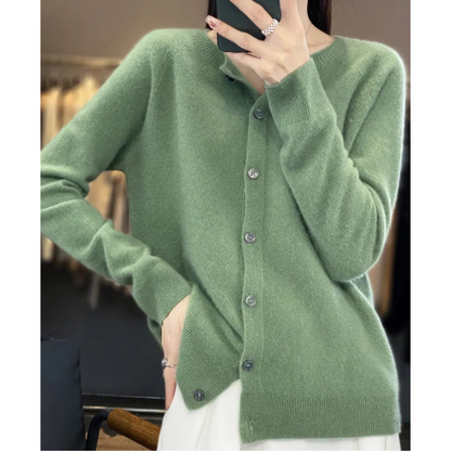 Mercedes | Chaqueta de Punto de Lana Merino