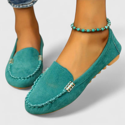 Felisa | Mocasines Ortopédicos con Detalle Metálico