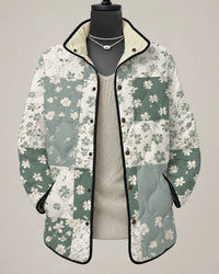 Ana Paula | Chaqueta Acolchada Floral Patchwork de Pradera