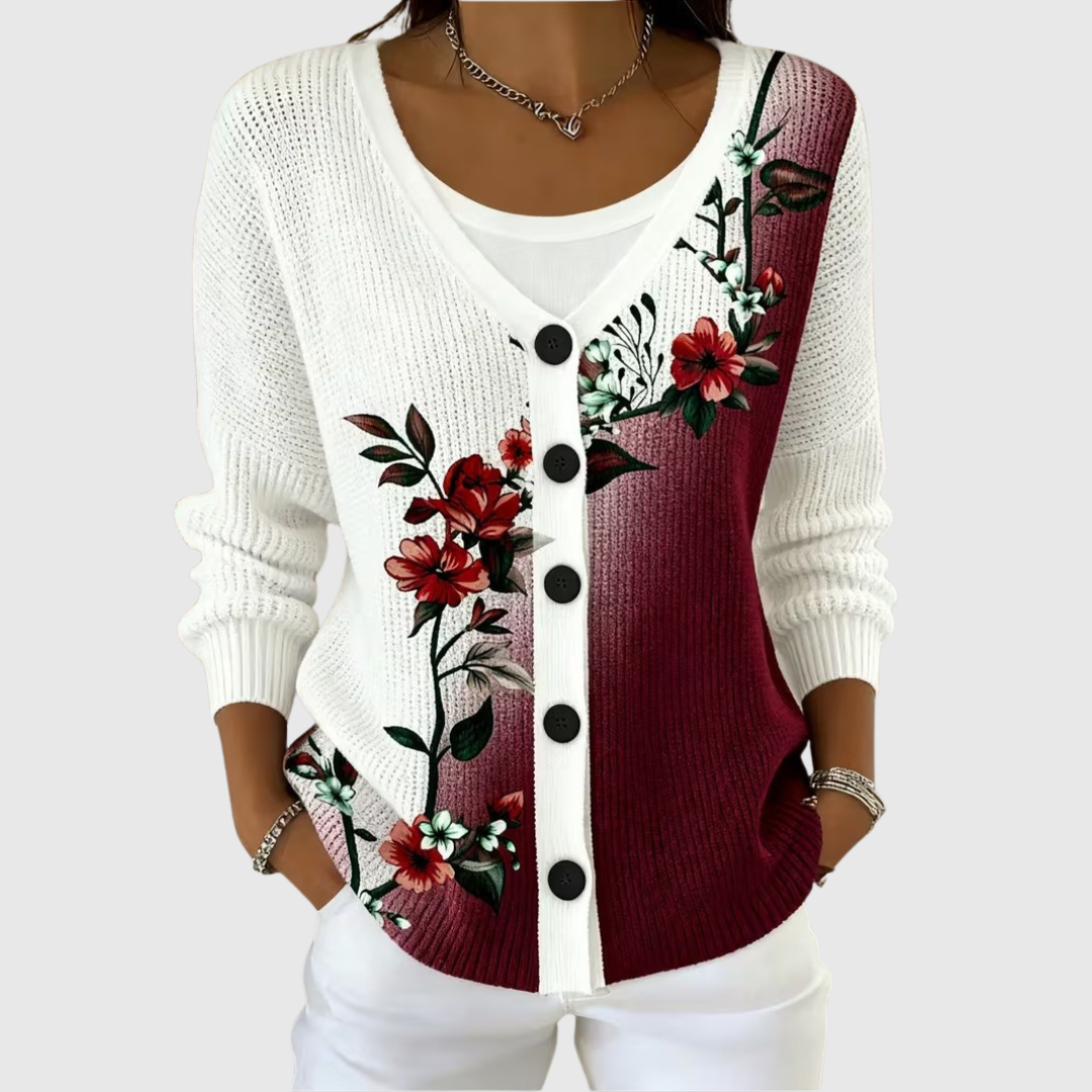 María Fe | Chaqueta de Punto con Botones