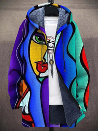 Rosa Paz | Chaqueta de Punto de Lujo de Inspiración Artística