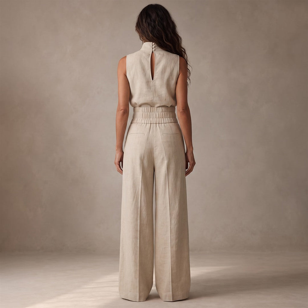 Azucena | Conjunto Minimalista de Algodón y Lino