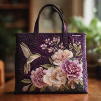 Tamara | Bolso Artesanal Colibrí y Orquídea