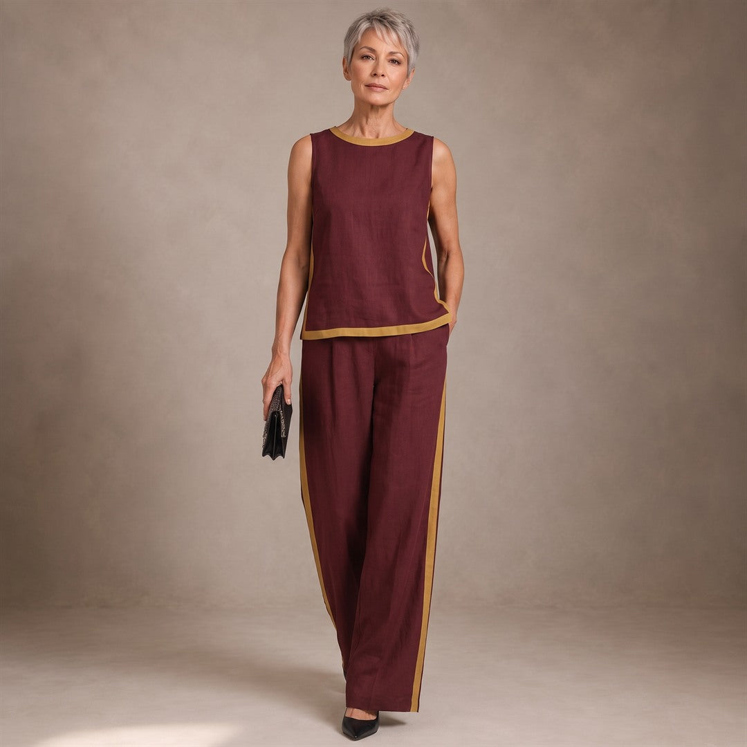 Casandra | Conjunto Elegante de Dos Piezas