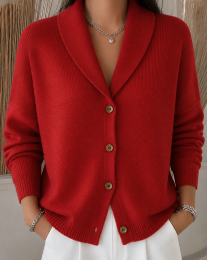 Rosario | Chaqueta de Punto con Cuello