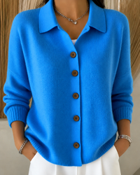 Rosario | Chaqueta de Punto con Cuello