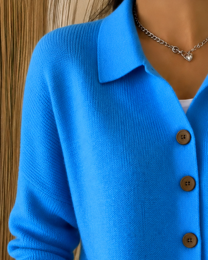 Rosario | Chaqueta de Punto con Cuello