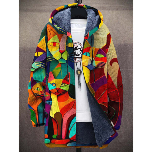 Rosa Nuria | Chaqueta de Punto de Lujo de Inspiración Artística